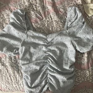 ruffle shirt
